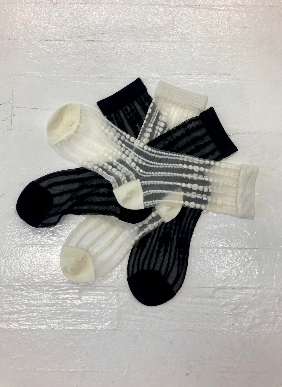 SHEER BUBBLES SOCKS